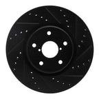 Dynamite Friction 633-13035R Disc Brake Rotor - Front Right