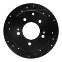 Dynamic Friction 633-21013L Disc Brake Rotor - Rear Left