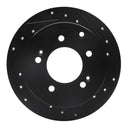 Dynamic Friction 633-21013R Disc Brake Rotor - Rear Right