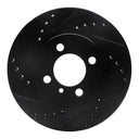 Dynamite Friction 633-31017L Disc Brake Rotor - Front Left