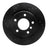 Dynamite Friction 633-31047L Disc Brake Rotor - Rear Left