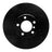 Dynamite Friction 633-31108L Disc Brake Rotor - Front Left