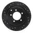 Dynamite Friction 633-39024L Disc Brake Rotor - Rear Left