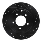 Dynamite Friction 633-39024R Disc Brake Rotor - Rear Right