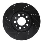 Dynamite Friction 633-39025R Disc Brake Rotor - Front Right