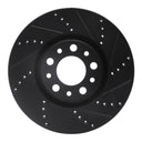 Dynamite Friction 633-39025R Disc Brake Rotor - Front Right