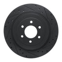 Dynamic Friction 633-40014R Disc Brake Rotor - Rear Right