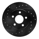 Dynamic Friction 633-40016L Disc Brake Rotor - Front Left