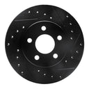 Dynamic Friction 633-40016R Disc Brake Rotor - Front Right