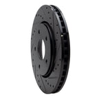 Dynamite Friction 633-40107R Disc Brake Rotor - Front Right