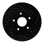 Dynamite Friction 633-40107R Disc Brake Rotor - Front Right