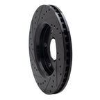 Dynamite Friction 633-40107R Disc Brake Rotor - Front Right
