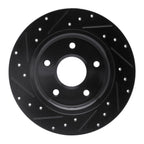 Dynamite Friction 633-40109R Disc Brake Rotor - Rear Right