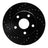 Dynamite Friction 633-42030L Disc Brake Rotor - Front Left