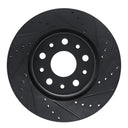 Dynamic Friction 633-42038R Disc Brake Rotor - Front Right
