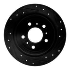 Dynamite Friction 633-45011L Disc Brake Rotor - Rear Left