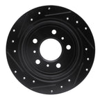 Dynamite Friction 633-45011R Disc Brake Rotor - Rear Right