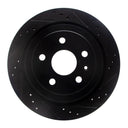 Dynamic Friction 633-46024R Disc Brake Rotor - Rear Right