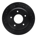 Dynamite Friction 633-47027L Disc Brake Rotor - Rear Left