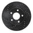 Dynamite Friction 633-47033L Disc Brake Rotor - Front Left