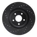 Dynamite Friction 633-47037R Disc Brake Rotor - Front Right