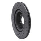 Dynamite Friction 633-47037R Disc Brake Rotor - Front Right