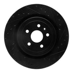 Dynamite Friction 633-47039R Disc Brake Rotor - Rear Right