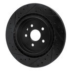 Dynamite Friction 633-47039R Disc Brake Rotor - Rear Right