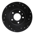 Dynamite Friction 633-47044L Disc Brake Rotor - Rear Left