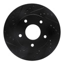 Dynamic Friction 633-48034L Disc Brake Rotor - Front Left