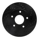 Dynamic Friction 633-48034R Disc Brake Rotor - Front Right
