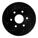 Dynamic Friction 633-48036L Disc Brake Rotor - Front Left