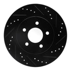 Dynamite Friction 633-54058R Disc Brake Rotor - Rear Right
