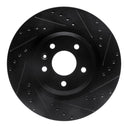 Dynamic Friction 633-54062R Disc Brake Rotor - Front Right