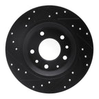 Dynamite Friction 633-54064R Disc Brake Rotor - Rear Right