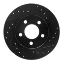 Dynamic Friction 633-54144R Disc Brake Rotor - Front Right