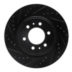 Dynamite Friction 633-54204L Disc Brake Rotor - Front Left