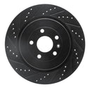 Dynamite Friction 633-54222L Disc Brake Rotor - Rear Left