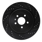 Dynamite Friction 633-54222R Disc Brake Rotor - Rear Right