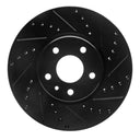 Dynamite Friction 633-54259R Disc Brake Rotor - Front Right