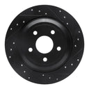Dynamic Friction 633-54262R Disc Brake Rotor - Rear Right