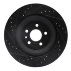 Dynamite Friction 633-54266R Disc Brake Rotor - Front Right