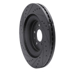Dynamite Friction 633-54266R Disc Brake Rotor - Front Right