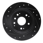 Dynamite Friction 633-58019R Disc Brake Rotor - Rear Right