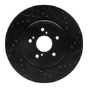 Dynamic Friction 633-58026R Disc Brake Rotor - Front Right