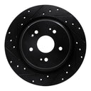 Dynamic Friction 633-58029L Disc Brake Rotor - Rear Left