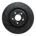Dynamic Friction 633-58039L Disc Brake Rotor - Front Left