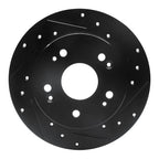 Dynamite Friction 633-59024R Disc Brake Rotor - Rear Right