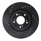 Dynamite Friction 633-59027R Disc Brake Rotor - Front Right