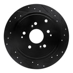 Dynamite Friction 633-59044R Disc Brake Rotor - Rear Right